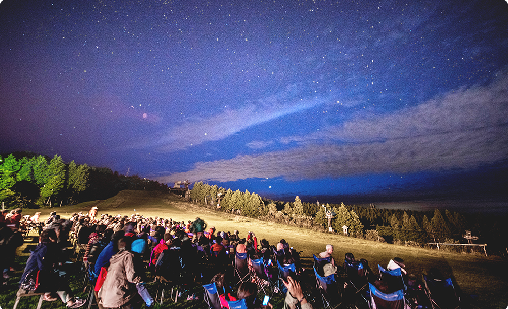 Enjoy the astronomical show in mother nature